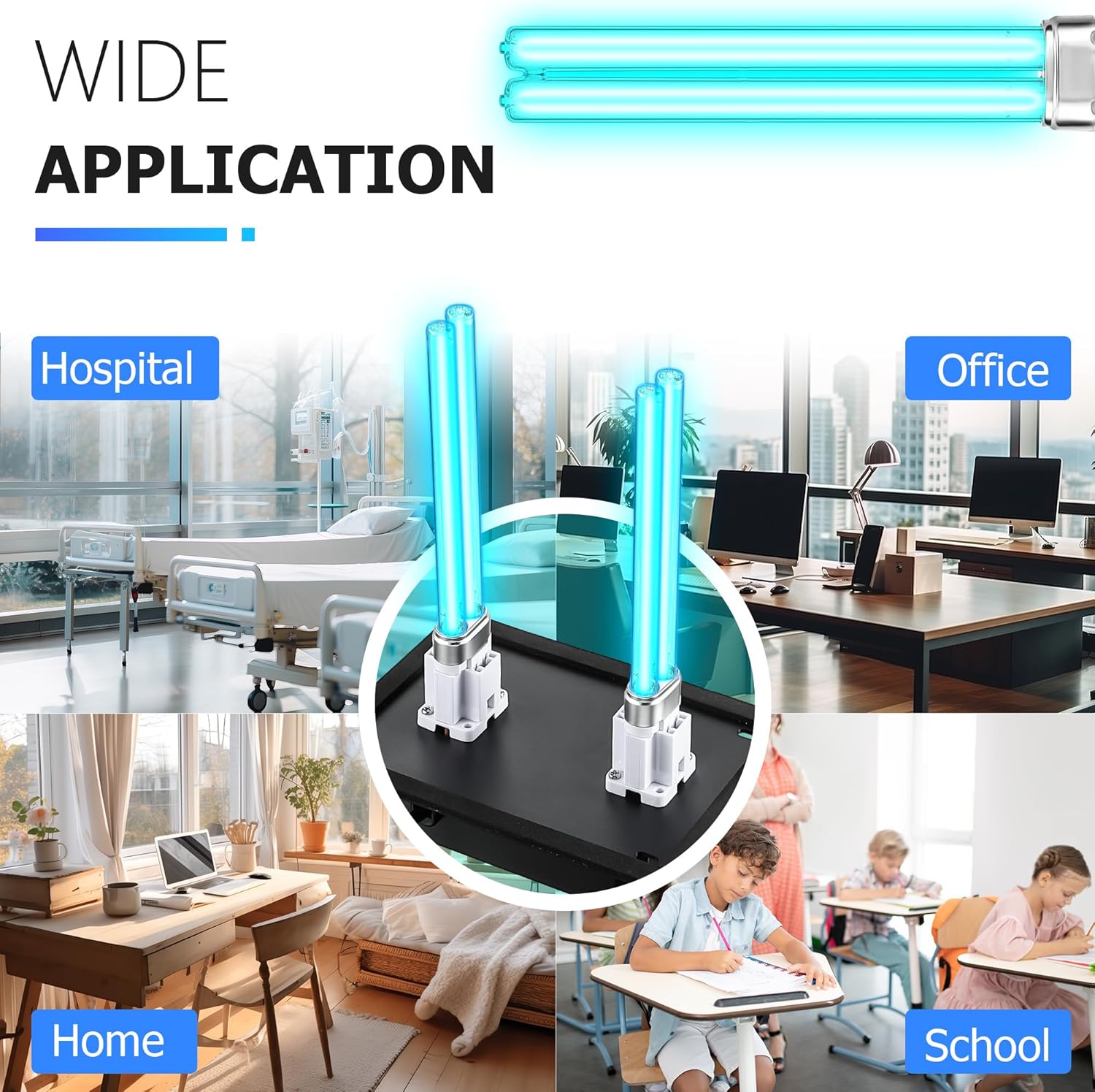 G200 Dual-Lamp UV-C Disinfection System for HVAC and AC Duct Applications