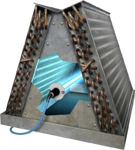 HVAC UVC LAMP for coil G500